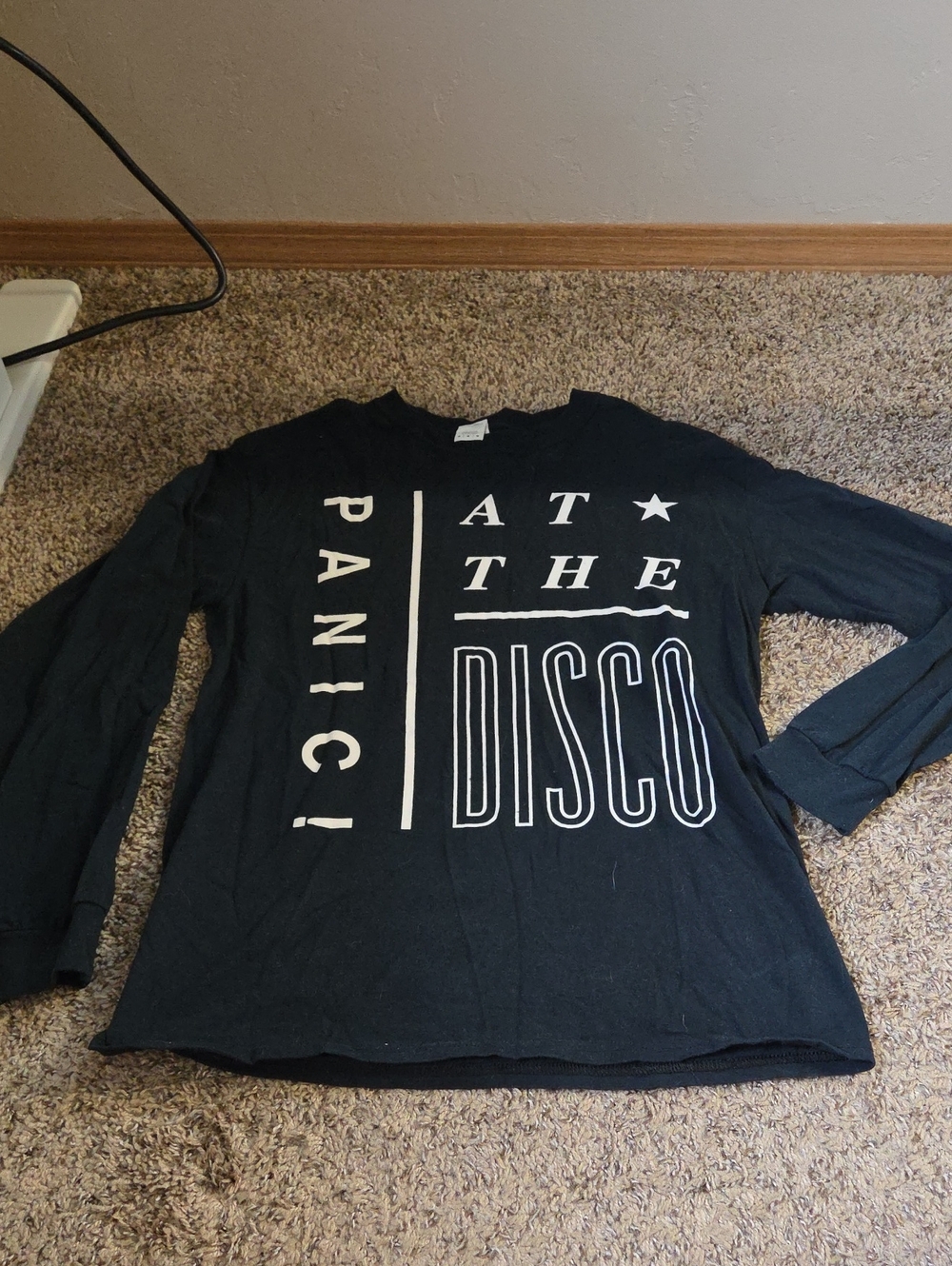 Panic! At The Disco Black Graphic Band Tee